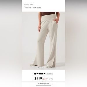 NWT Athleta Venice pant